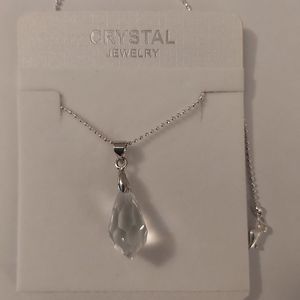 Swarovski Crystals Silver Necklace
